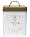 Harper Gold Metal Canister Coffee